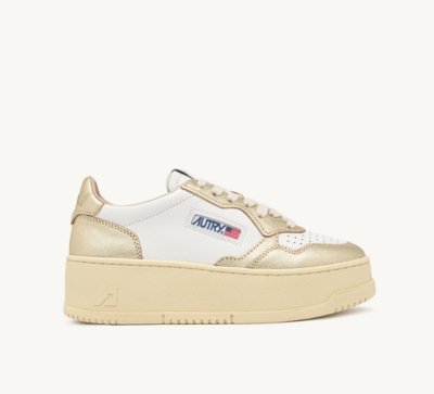 Zapatillas Autry plataforma wht platino
